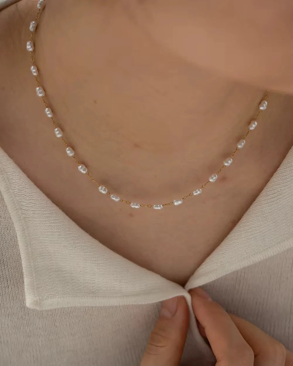 Eclat Pearl Necklace