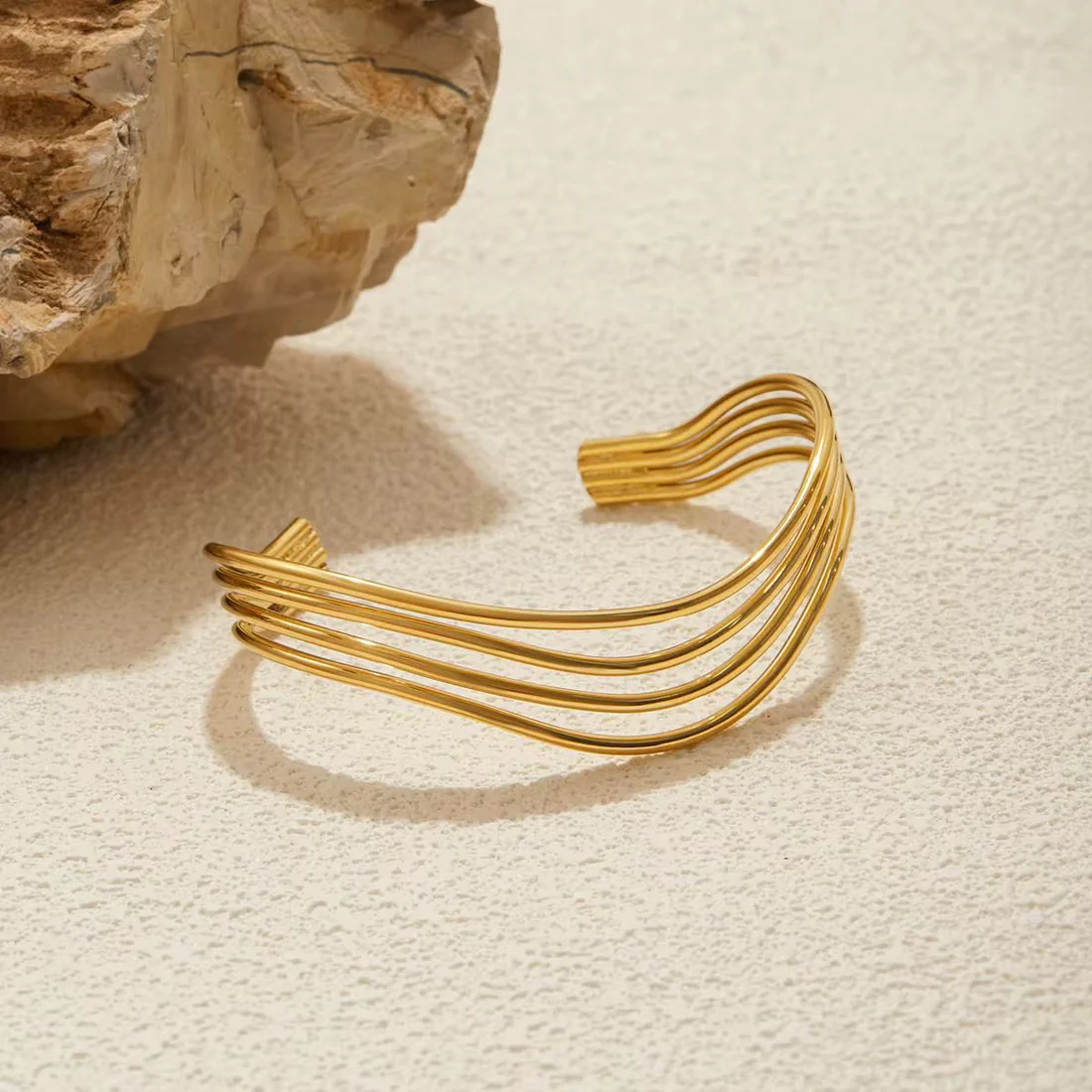 Golden Flow Cuff