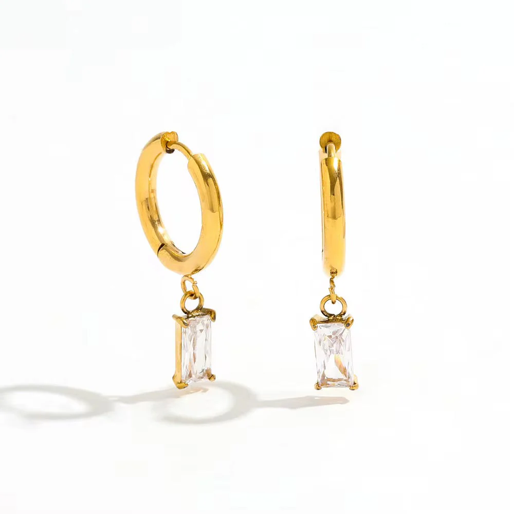 Crystal Drop Earrings