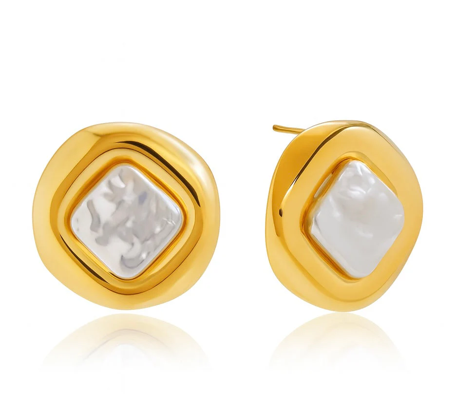 Opulent Edge Earrings